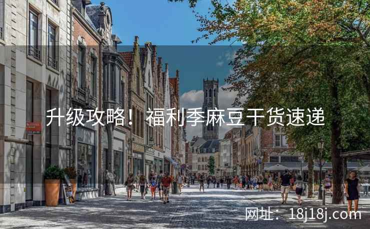 升级攻略！福利季麻豆干货速递