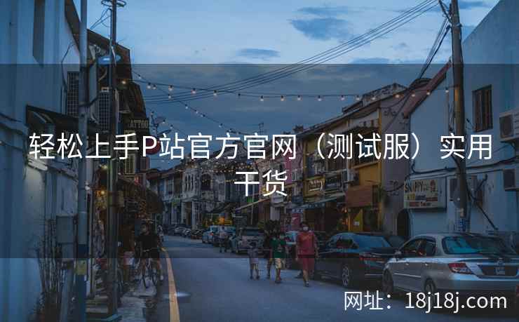 轻松上手P站官方官网（测试服）实用干货