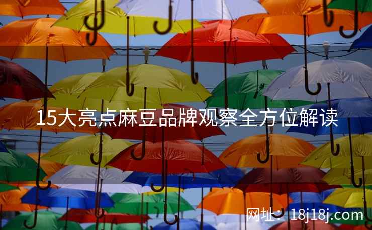 15大亮点麻豆品牌观察全方位解读